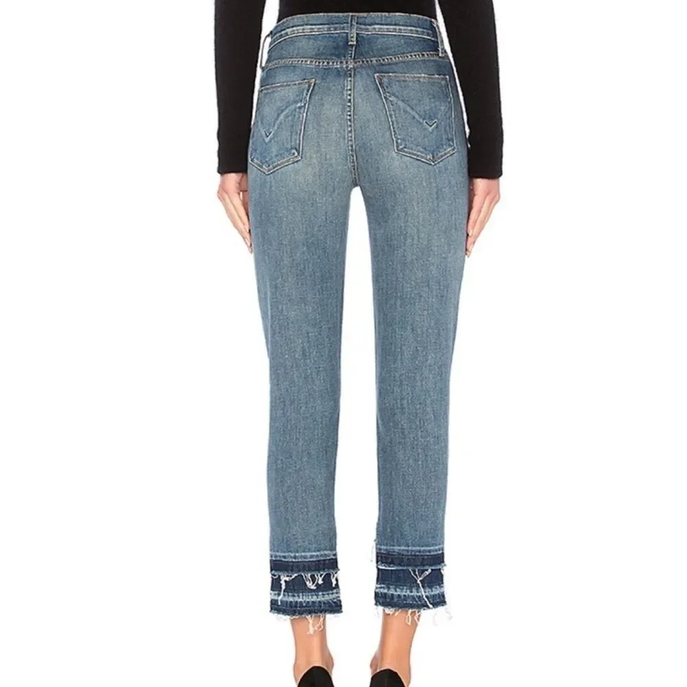 HUDSON Zoeey High Rise Straight Crop Double Step - Picture 3 of 4